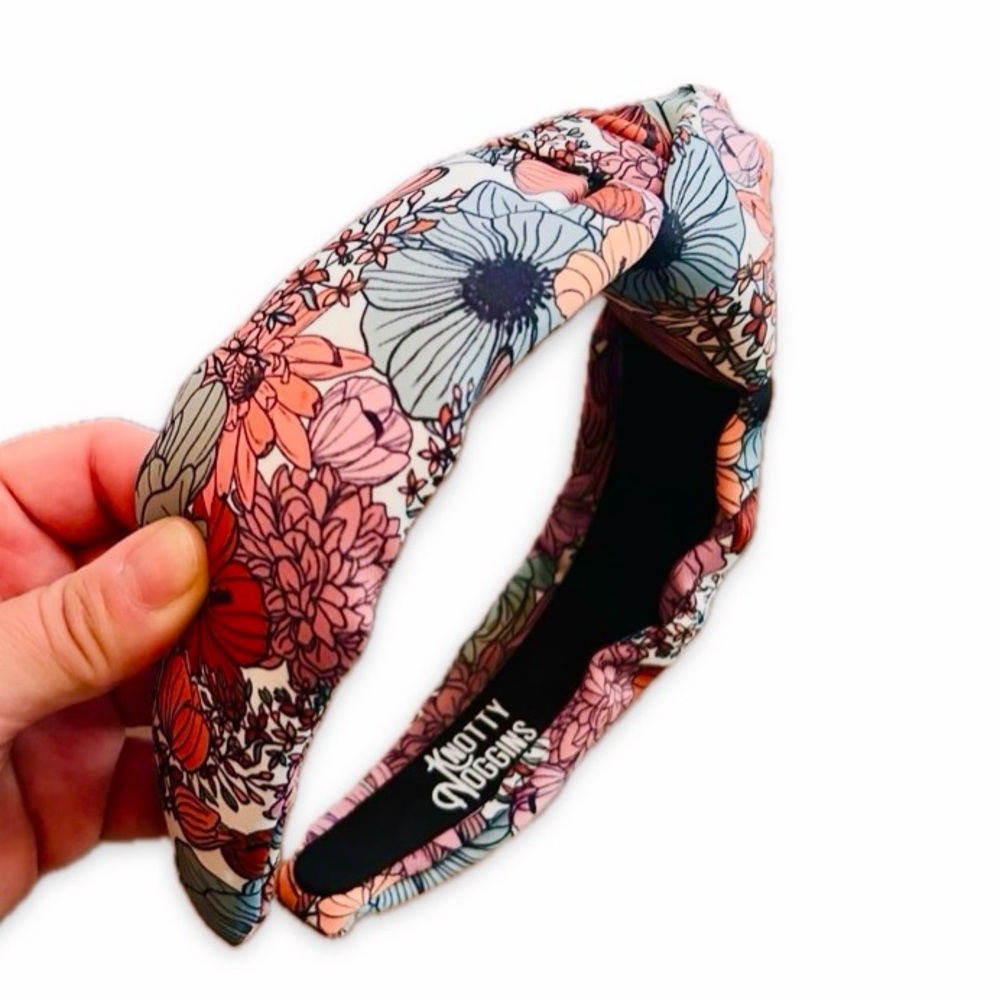 Floral Headband- Colorful Headbands Handcrafted  New